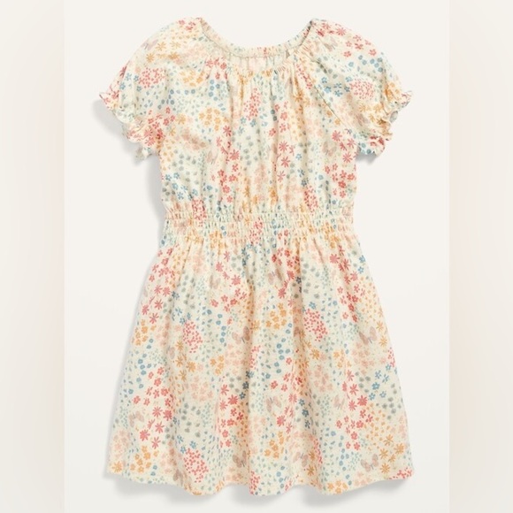 Old Navy| Floral Cotton Toddler Dress - Picture 2 of 7